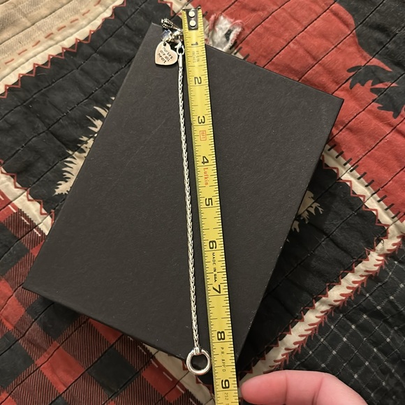 Silver Nurse bracelet with heart. “Nurses are all heart” - Picture 3 of 4